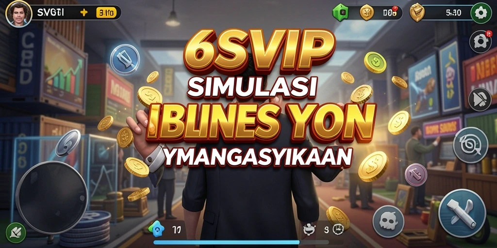 Screenshot gameplay 6SVIP menampilkan simulasi bisnis yang seru.