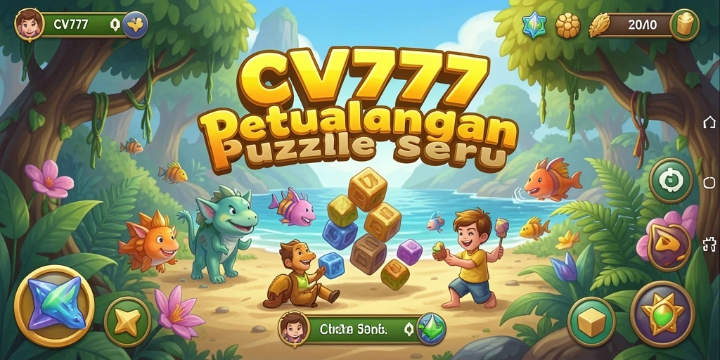 Tampilan gameplay CV777 dengan berbagai teka-teki yang menantang.
