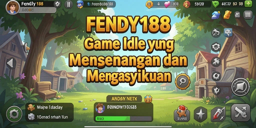 Screenshot utama FENDY188 menunjukkan gameplay Idle yang seru.