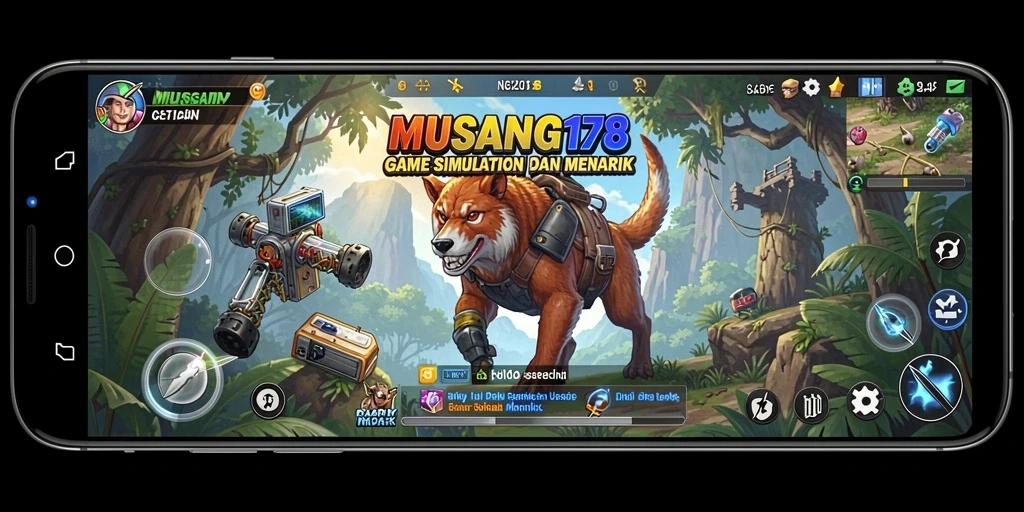 Screenshot MUSANG178 menampilkan karakter dalam suasana gameplay Simulation yang seru dan interaktif.