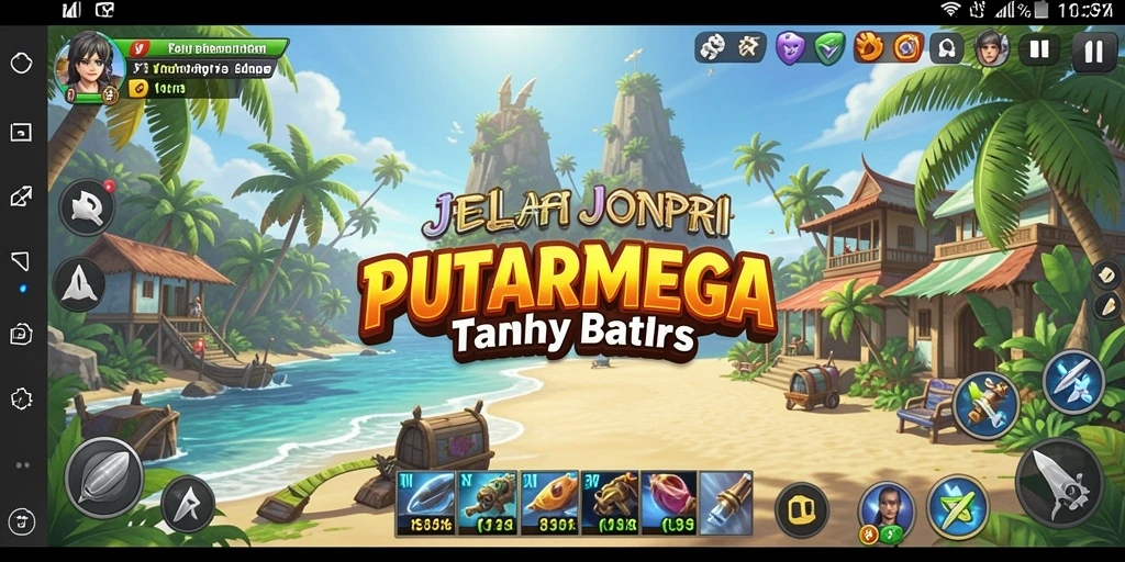 Gameplay menarik PUTARMEGA dengan eksplorasi yang mendalam.