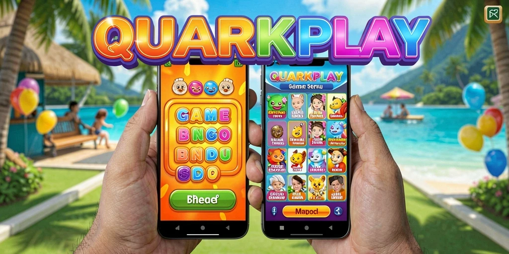 Tampilan utama gameplay Bingo menarik di QUARKPLAY.