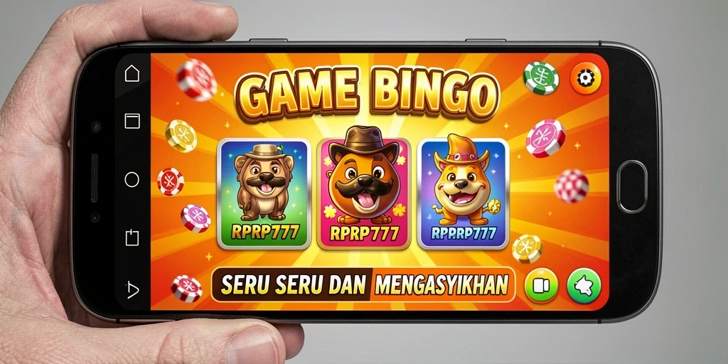 Tampilan gameplay seru dalam RPRP777 dengan keseruan Bingo.