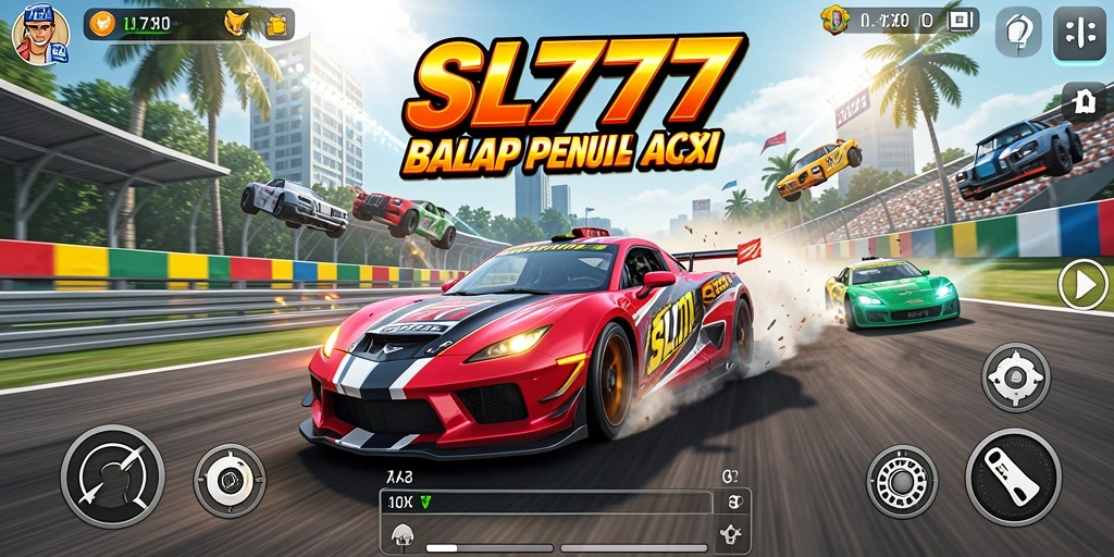 Gameplay balap cepat dan mendebarkan di SL777.